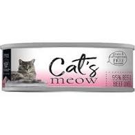 Dave's Cats Meow  Dave's Cats Meow 95% Beef & Beef Liver  Beef/Livr  5.5oz