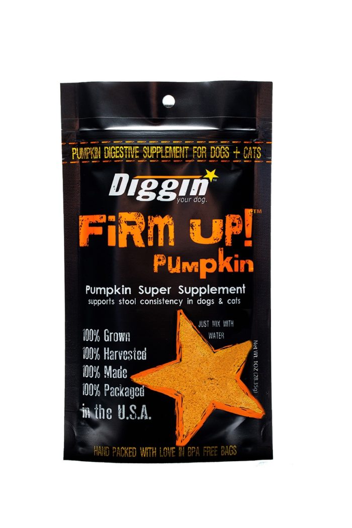 Diggin Your Dog  Diggin Your Dog Firm Up Pumpkin  Pumpkin  4 oz