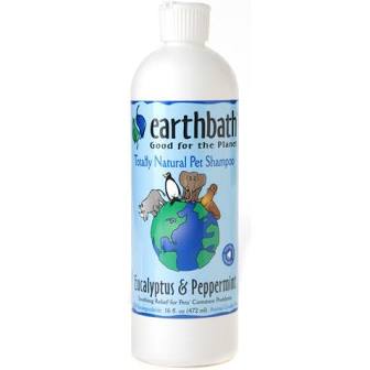 Earthbath Shampoo  Euc/Peppermint  EucPep   16 oz