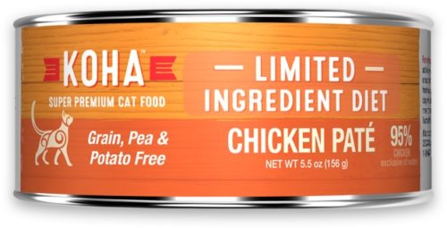Koha Cat Canned  Cage Free Chicken  6 oz