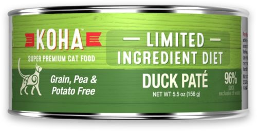 Koha Cat Canned  Mauri Grain Free Duck  Duck  6 oz