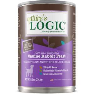 Nature's Logic Dog Canned  Nature's Logic Dog Canned Rabbit  Rabbit  13.2oz
