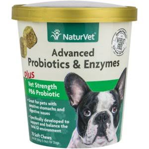 Naturvet Advanced Enzymes & Probiotics 70 Ct Chews