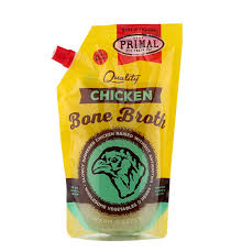 Primal Pet Food  Primal Pet Food Frozen Bone Broth Chicken  Chicken  20oz