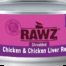 Rawz Cat Canned  Rawz Cat Canned Food  ShredChLiver  3oz
