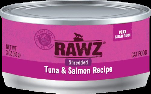 Rawz Cat Canned  Rawz Cat Canned Food  ShredTnaSal  3oz