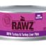 Rawz Cat Canned  Rawz Cat Canned Food  Turkey/Liver  5.5 oz