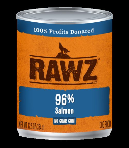 Rawz Dog Canned  Rawz Dog Canned Food 96% Salmon  96% Salmon  12.5 oz