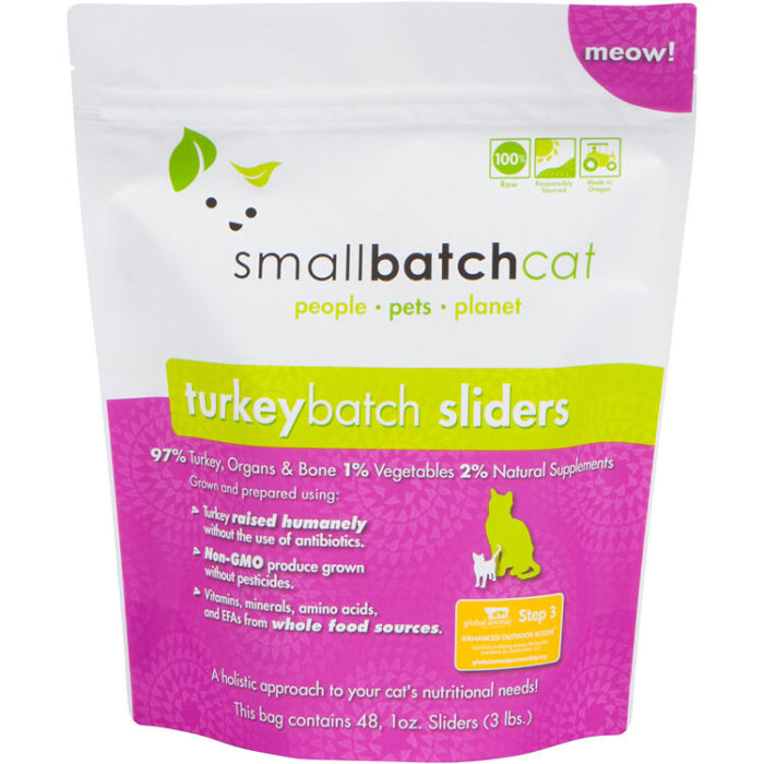 Small Batch  Small Batch Frozen Cat Food Turkey  Turkey  3#