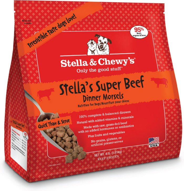 Stella & Chewy's Raw  Stella & Chewy's Raw Beef Dinner Morsels  Beef  4 lb