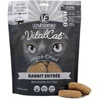 Vital Essentials  Vital Essentials Cat Mini Patties  Rabbit  8oz