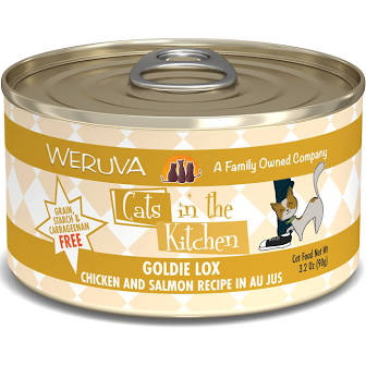 Weruva Cat Food  Cats in the Kitchen Goldie Lox  Goldie Lox  3.2oz