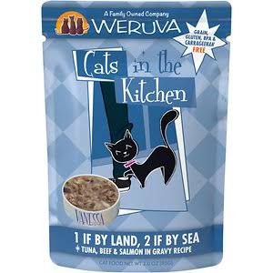 Weruva Cat Pouches  Weruva Cats in the Kitchen 1if by Land