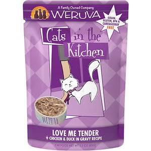 Weruva Cat Pouches  Weruva Cats in the Kitchen Love Me Tender  Chick/Duck  3oz