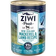 Ziwi Peak  Ziwi Peak Mackerel & Lamb  Mackere/Lamb  13.75oz